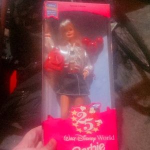 Disney 25th anniversary barbie nib